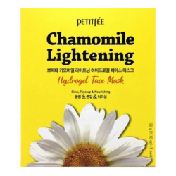  ПТФ Гидрогелевая маска PETITFEE Chamomile Lightening Hydrogel Face Mask 32g