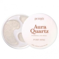  ПТФ Гидрогелевые патчи для кожи вокруг глаз PETITFEE Aura Quartz HYDROGEL EYE MASK PURE OPAL 80g